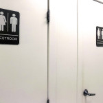 restrooms